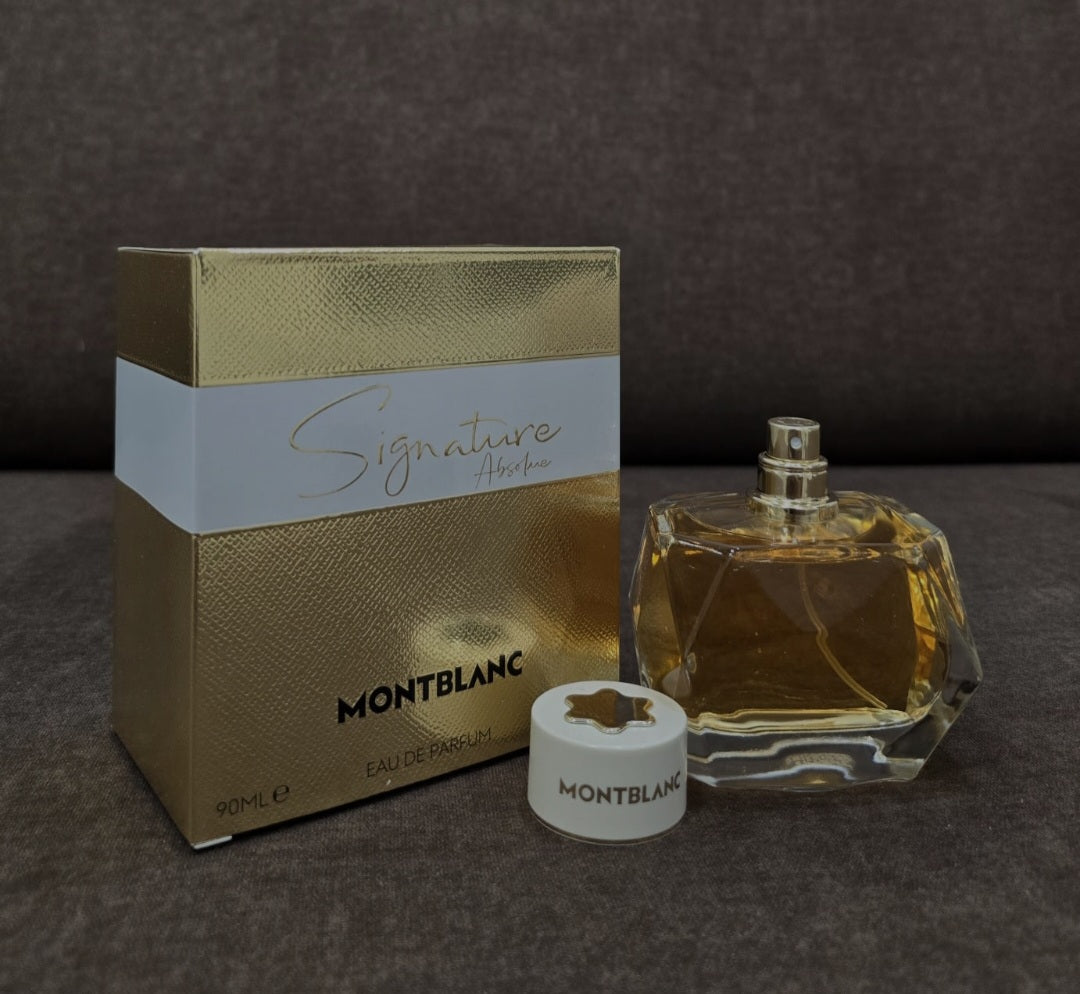 Signatur.e Absolut.e Montblan.c Perfume