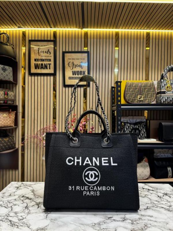 Cha.nel Paris-Rue Cambon Timeless Tote Bag