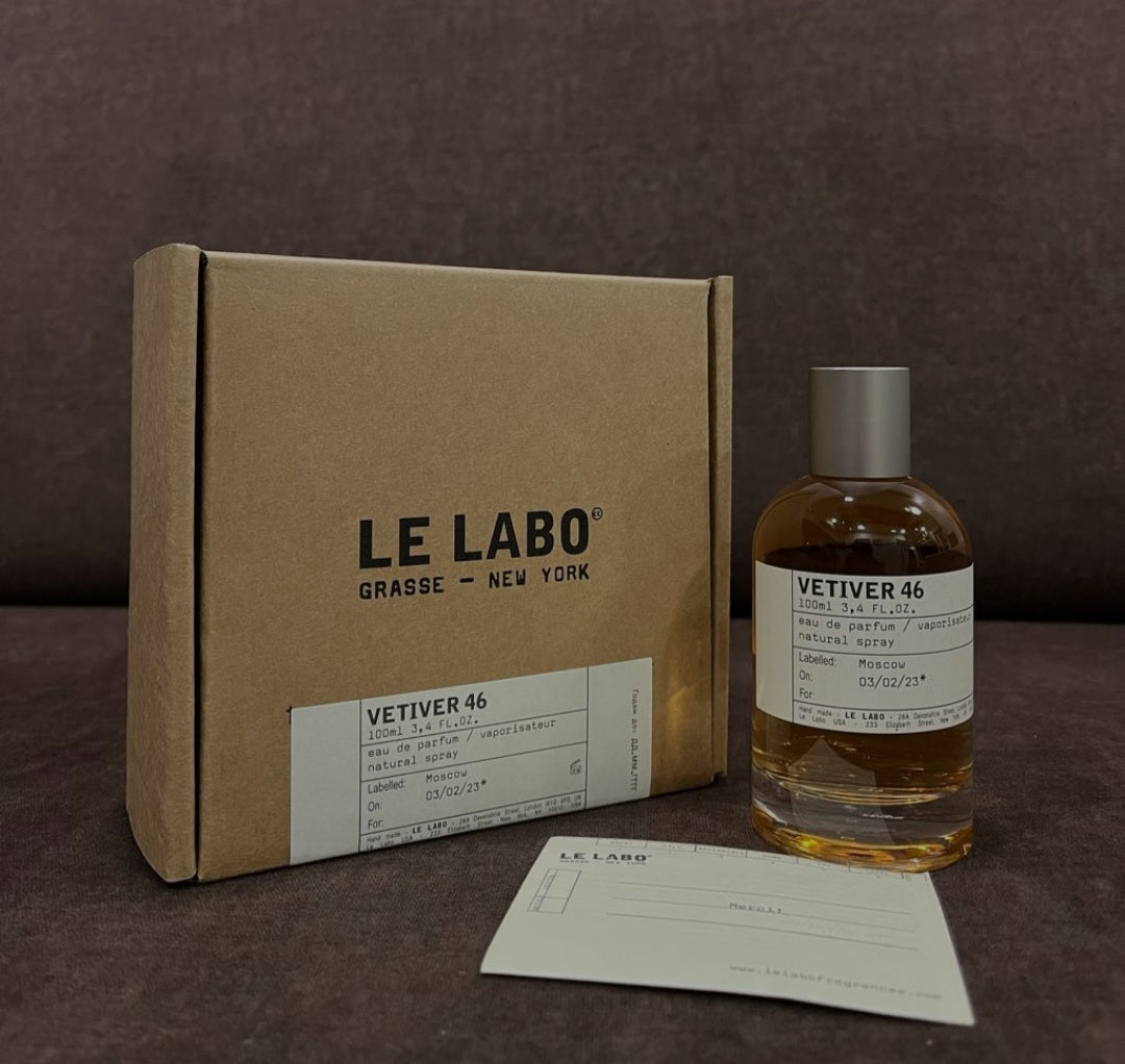Le la.bo vetiver 46 perfume