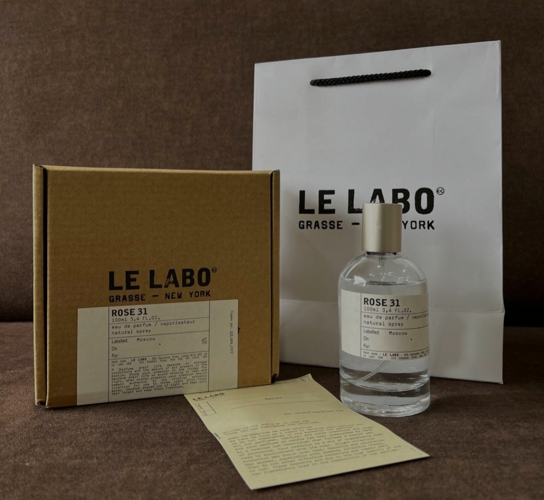 Le la.bo rose 31 perfume