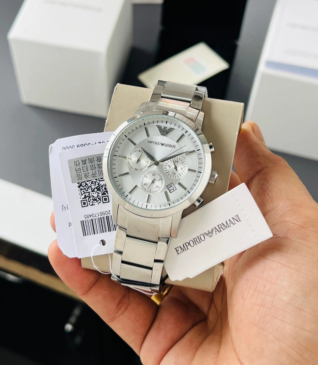 Emp.orio Arm.ani steel classic