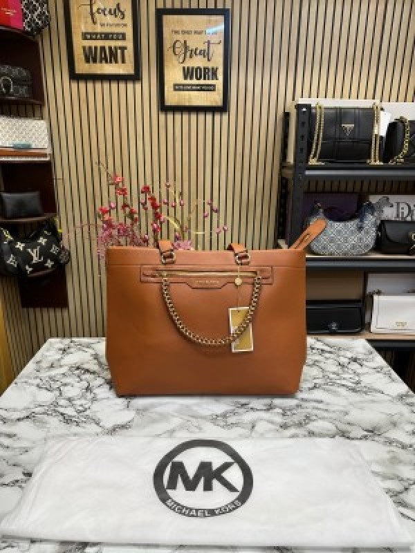 Mich.ael Kor.s Slater Large Tote Shoulder Bag Signature