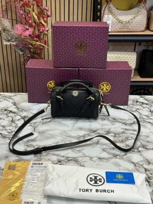 TO.RY BUR.CH SPEEDY SATCHEL MONOGRAM BAG
