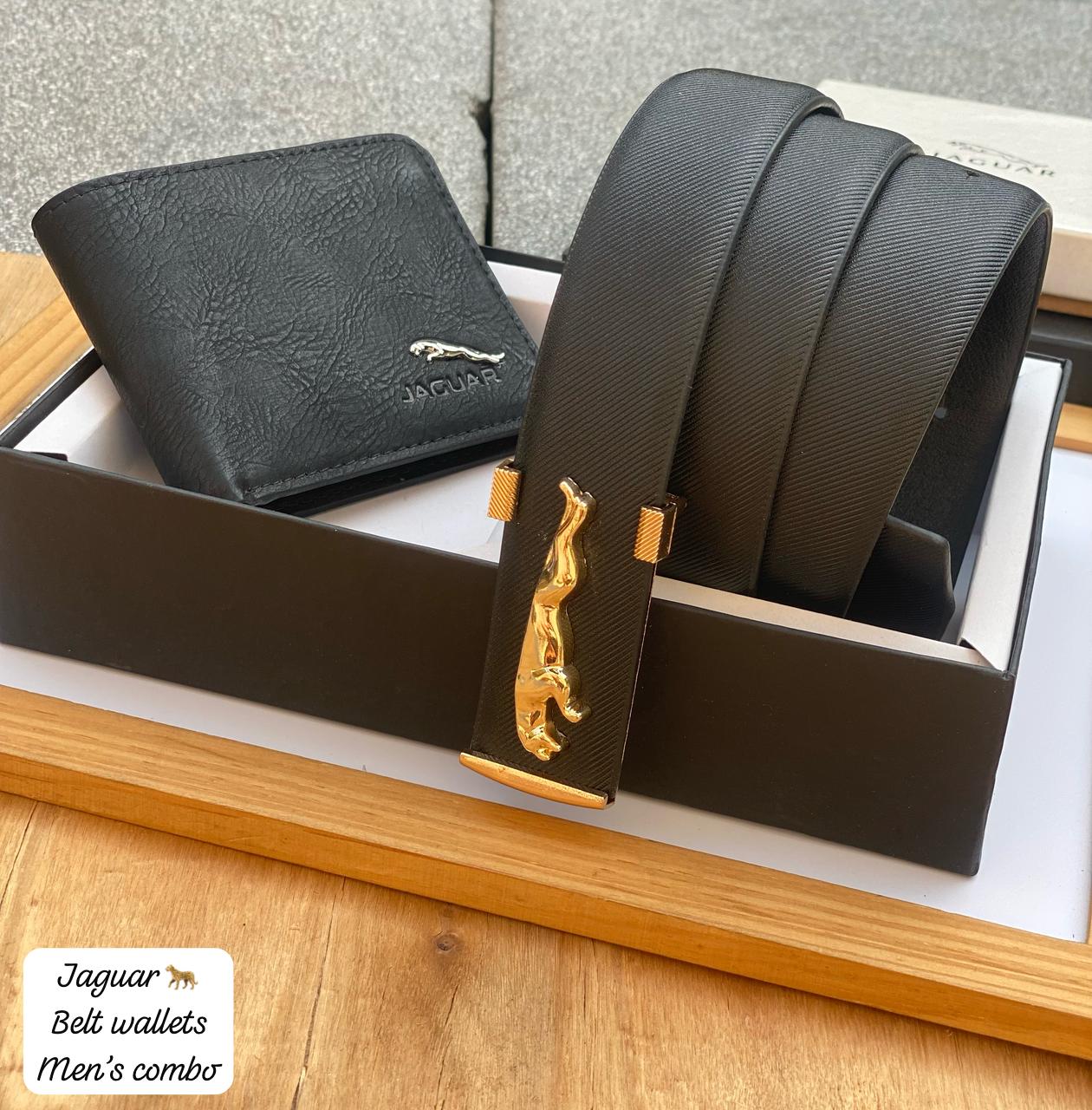 JAG.UAR BELT AND WALLET