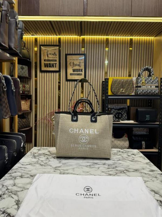 Cha.nel Paris-Rue Cambon Timeless Tote Bag